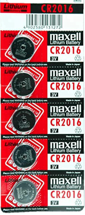 Maxell CR2016 Key FOB Battery | Lockmish - Winnipeg Locksmith