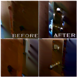 a house’s lock