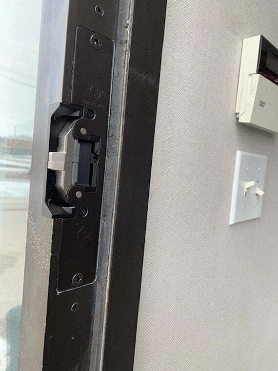 new lock installed by a locksmith service in Winnipeg