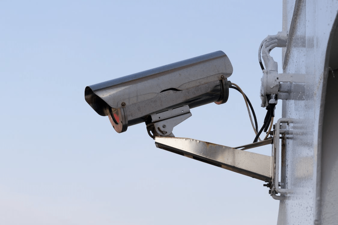 a security camera