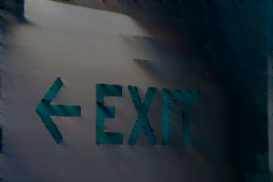 exit-written-on-wall