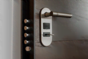 key inside the door