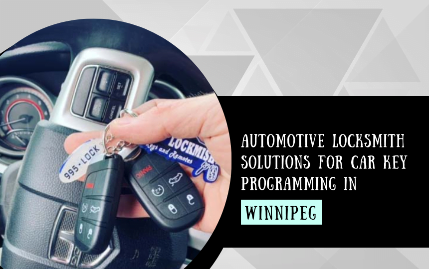 Car key programming Winnipeg